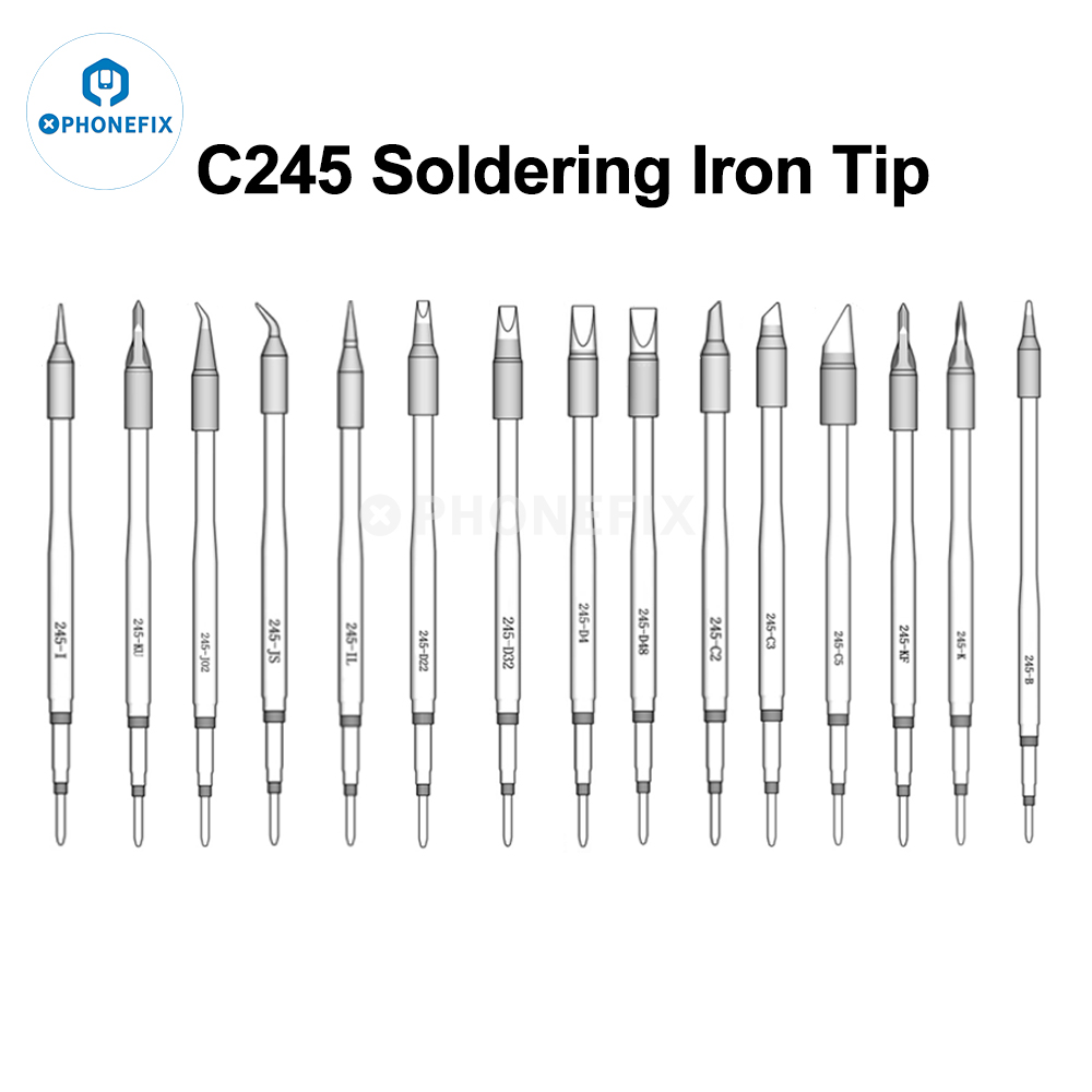 OEM C245 C470 Series Tips C245 – Electronics Repair Kit With Soldering Iron recenzja i cena